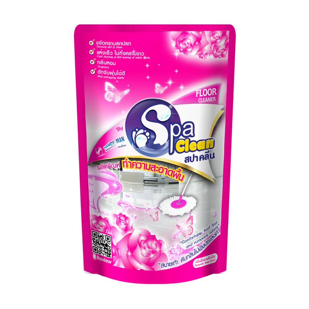 น้ำยาทำความสะอาดพื้น SPACLEAN 700 มล. ROMANTIC ROSE แพ็ก 1 แถม 1