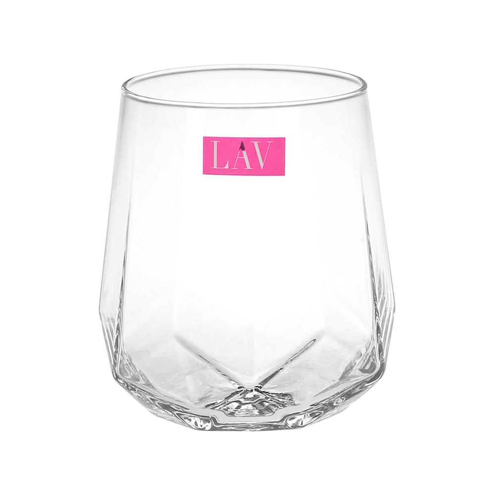 แก้วน้ำ 400ml LAV VALERIA แพ็ก 6 ใบ