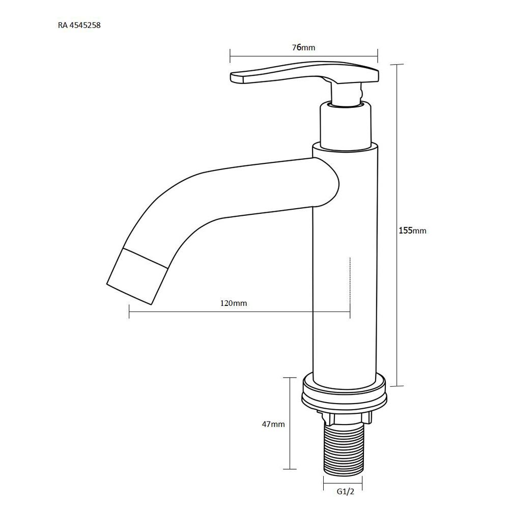 ก๊อกอ่างล้างหน้า RASLAND RA 4545258