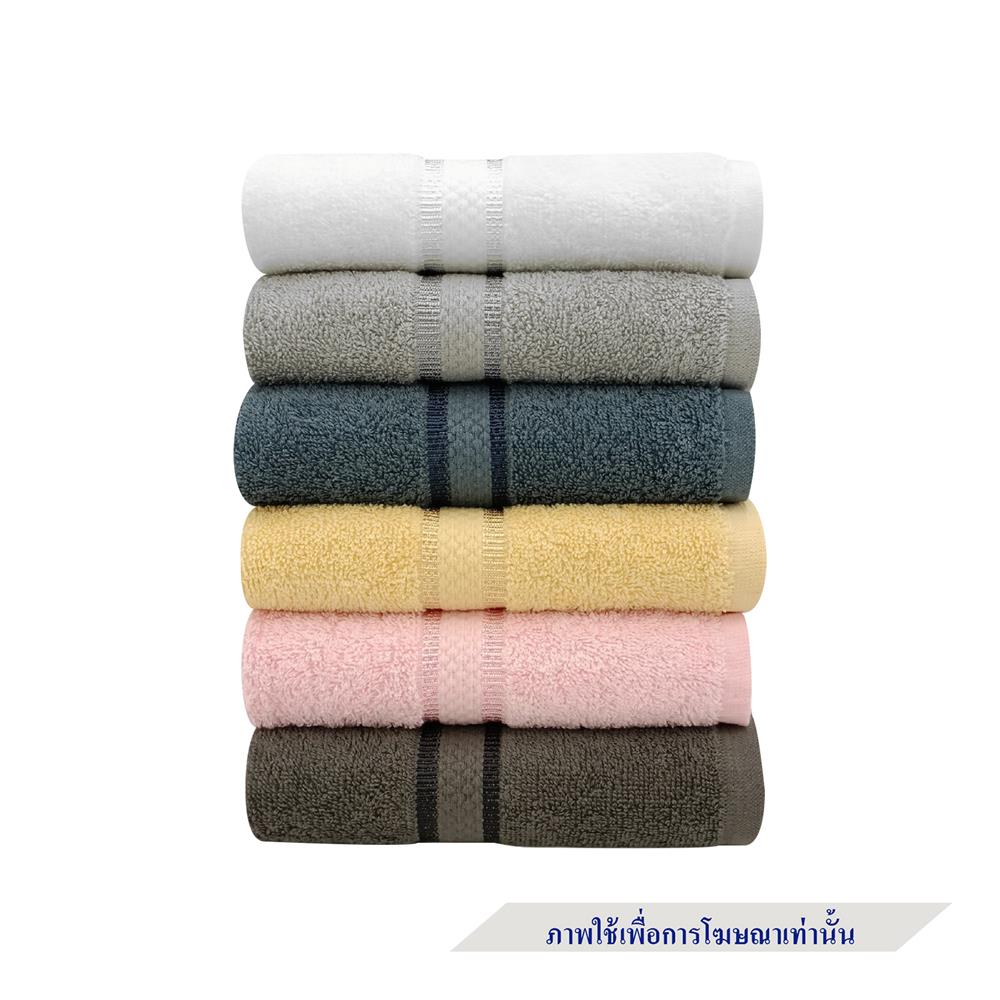 ผ้าขนหนู SANTAS FLUFFY CARESS 27X54 นิ้ว สี SILVER