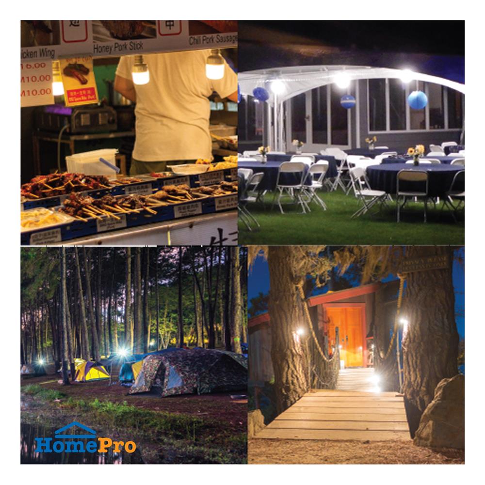 ไฟจัดสวน SOLAR SHINING S-BUB01B-SL 100 วัตต์ DAYLIGHT สีขาว