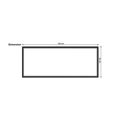 โคมฝังฝ้า LED RACER PANEL ULTRA 65 วัตต์ 30X120 ซม. DAYLIGHT_4