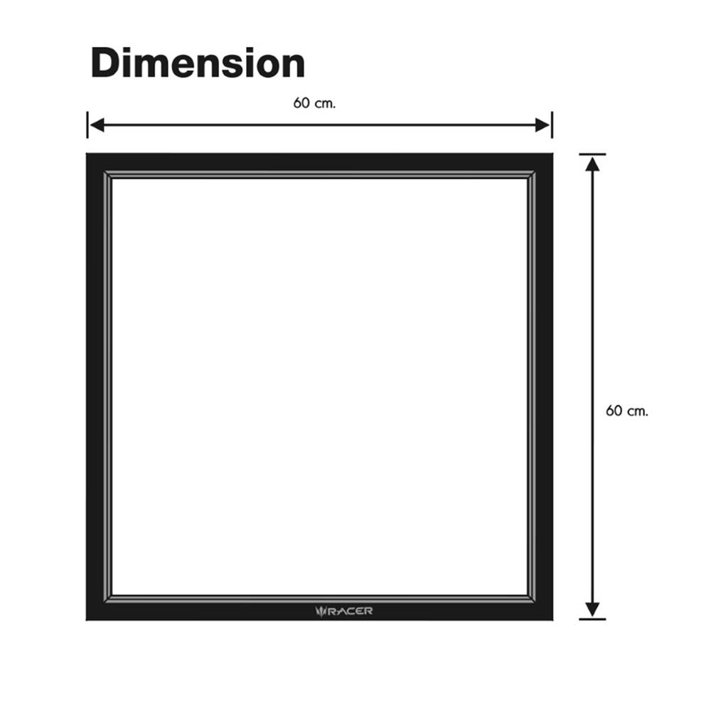 โคมฝังฝ้า LED RACER PANEL ULTRA 65 วัตต์ 60X60 ซม. DAYLIGHT