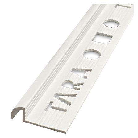 คิ้ว PVC TARA 7 มม. โค้ง สีขาว 2 ม._0