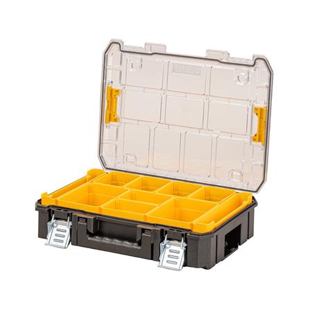 กล่องเครื่องมือแบบ 10 ช่อง DEWALT TSTAK DWST82968-1 สีดำ/เหลือง_2