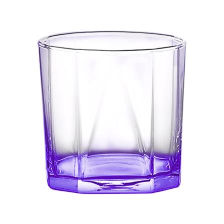 แก้วน้ำ 330ml OCEAN GLASS PYRAMID สีม่วง แพ็ก 2 ใบ_1