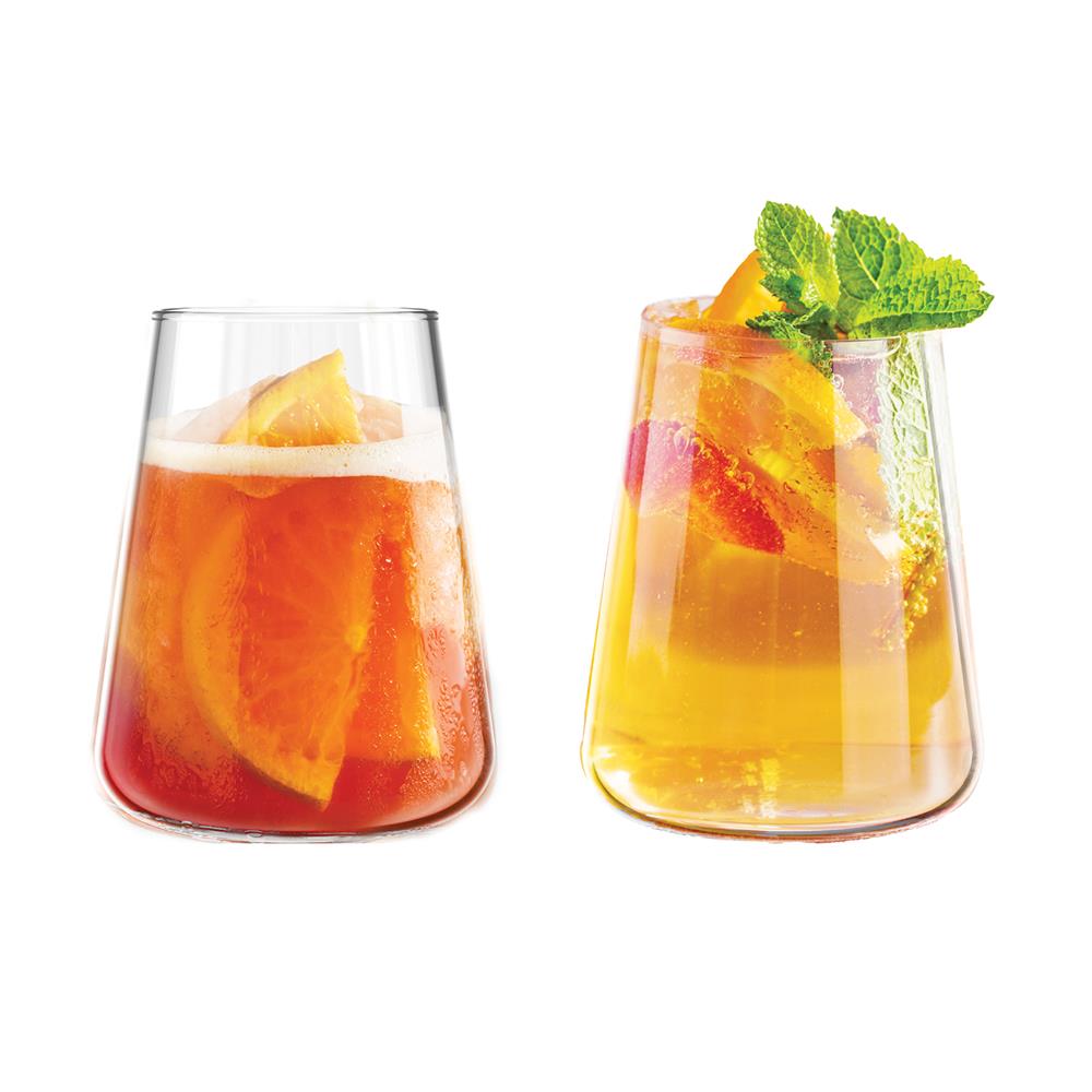 แก้วน้ำ 400ml OCEAN GLASS GEO MOUNT แพ็ก 2 ใบ