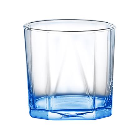 แก้วน้ำ 330ml OCEAN GLASS PYRAMID สีฟ้า แพ็ก 2 ใบ_1