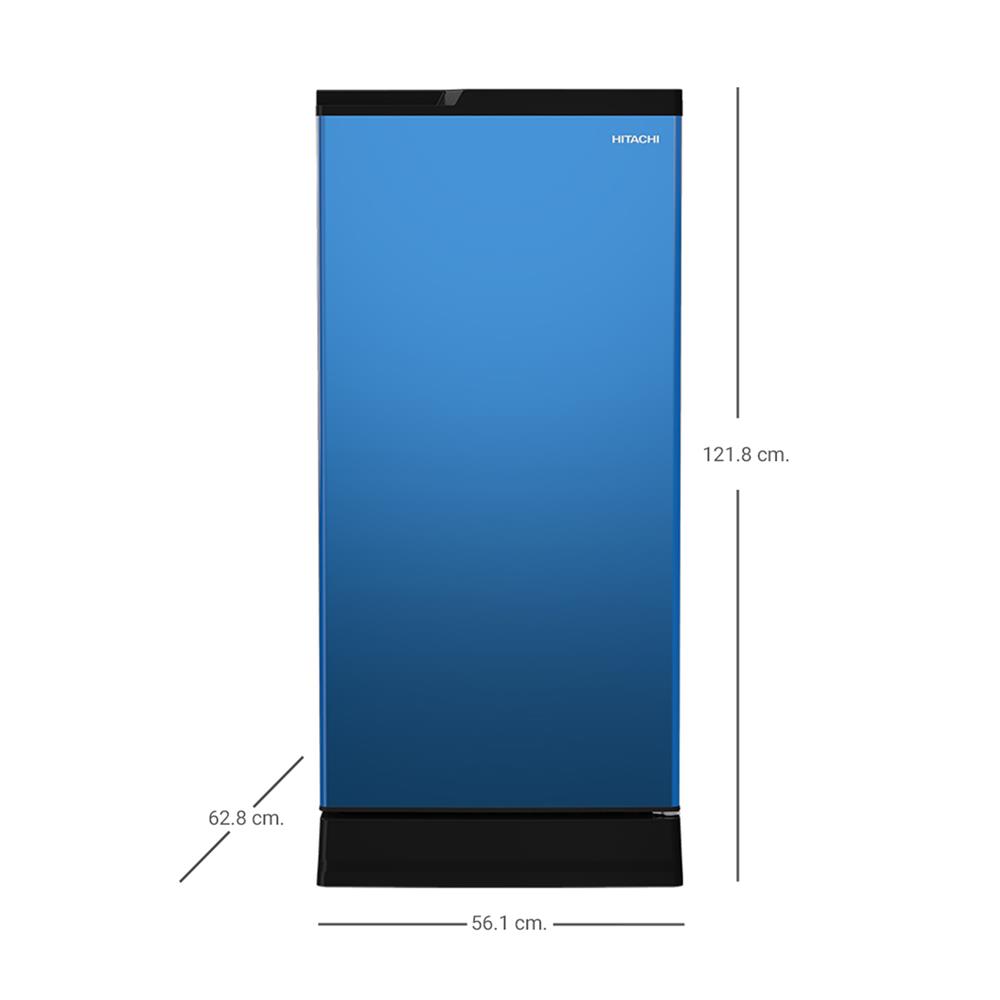 ตู้เย็น 1 ประตู HITACHI HR1S5188MNPMBTH 6.6 คิว สีน้ำเงิน