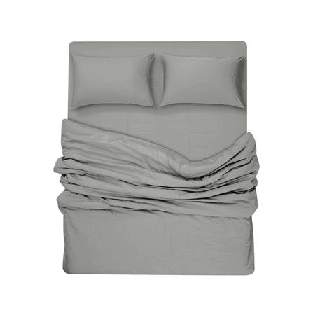 ชุดผ้าปูที่นอน 6 ฟุต 8 ชิ้น BENEATH GENTRY GREY_5