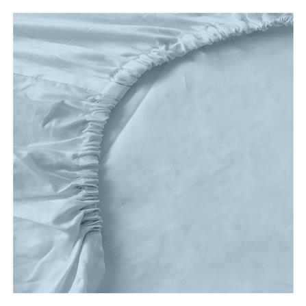 ชุดผ้าปูที่นอน 6 ฟุต 8 ชิ้น BENEATH LIGHT BLUE_5
