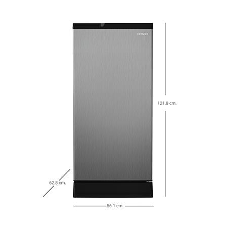 ตู้เย็น 1 ประตู HITACHI HR1S5188MNPSVTH 6.6 คิว สีเงิน_4