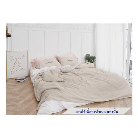 ชุดผ้าปูที่นอน 6 ฟุต 7 ชิ้น BENEATH GOLDEN SAND_0