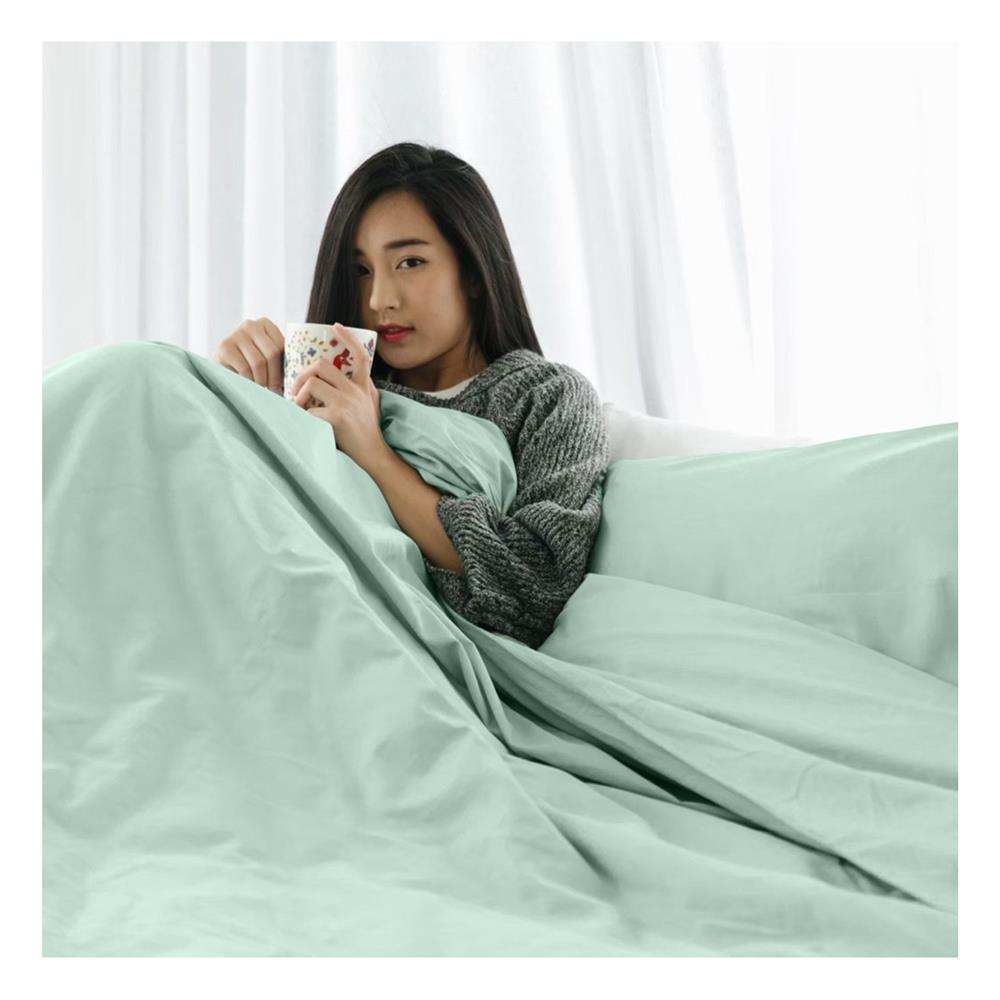 ชุดผ้าปูที่นอน 6 ฟุต 8 ชิ้น BENEATH PEPPERMINT GREEN