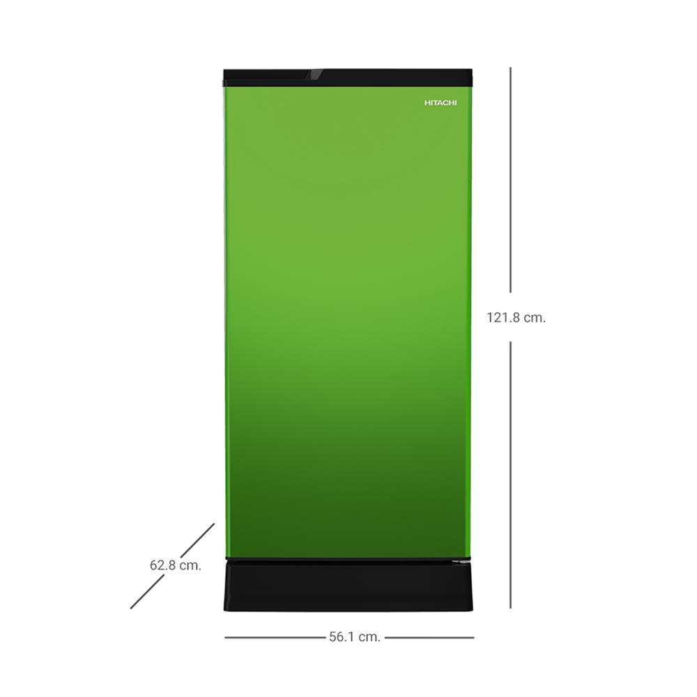 ตู้เย็น 1 ประตู HITACHI HR1S5188MNPMGTH 6.6 คิว สีเขียว