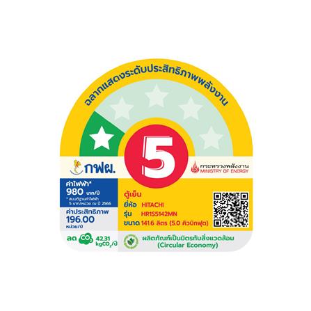 ตู้เย็น 1 ประตู HITACHI HR1S5142MNPMBTH 5 คิว สีน้ำเงิน_3