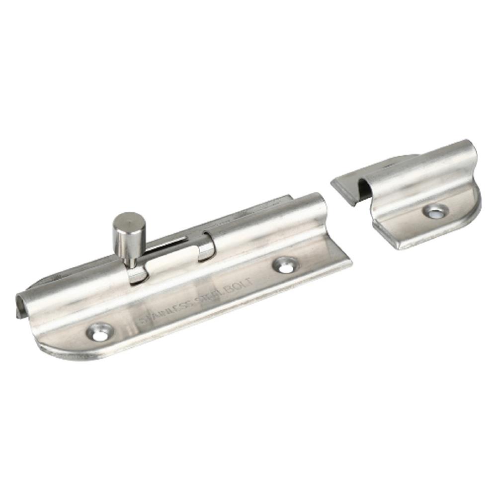 กลอนทั่วไป AZLE 4 นิ้ว สีสเตนเลส (แพ็ก 4 ชิ้น)