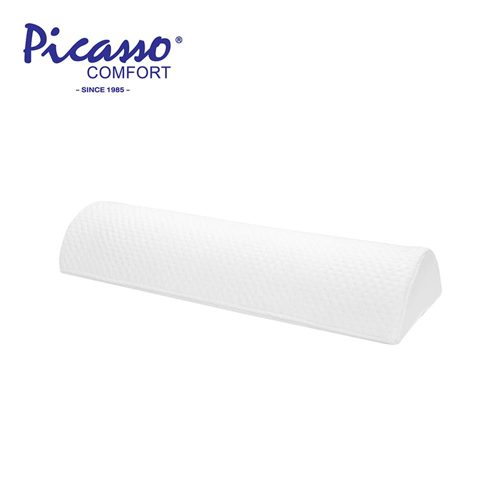 หมอนสุขภาพ ยางพารา PICASSO HALF MOON 60x20x10 ซม. สี WHITE