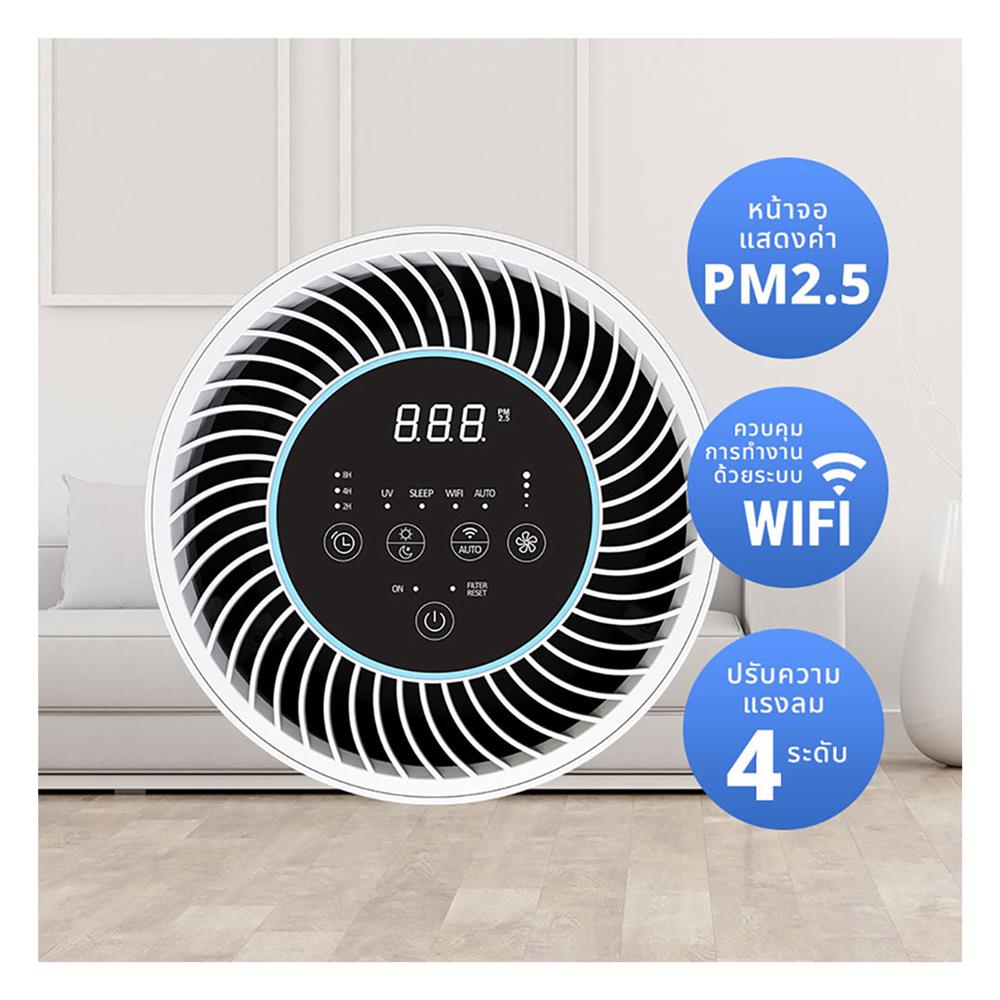 เครื่องฟอกอากาศ BWELL AP-8119US 30 ตารางเมตร