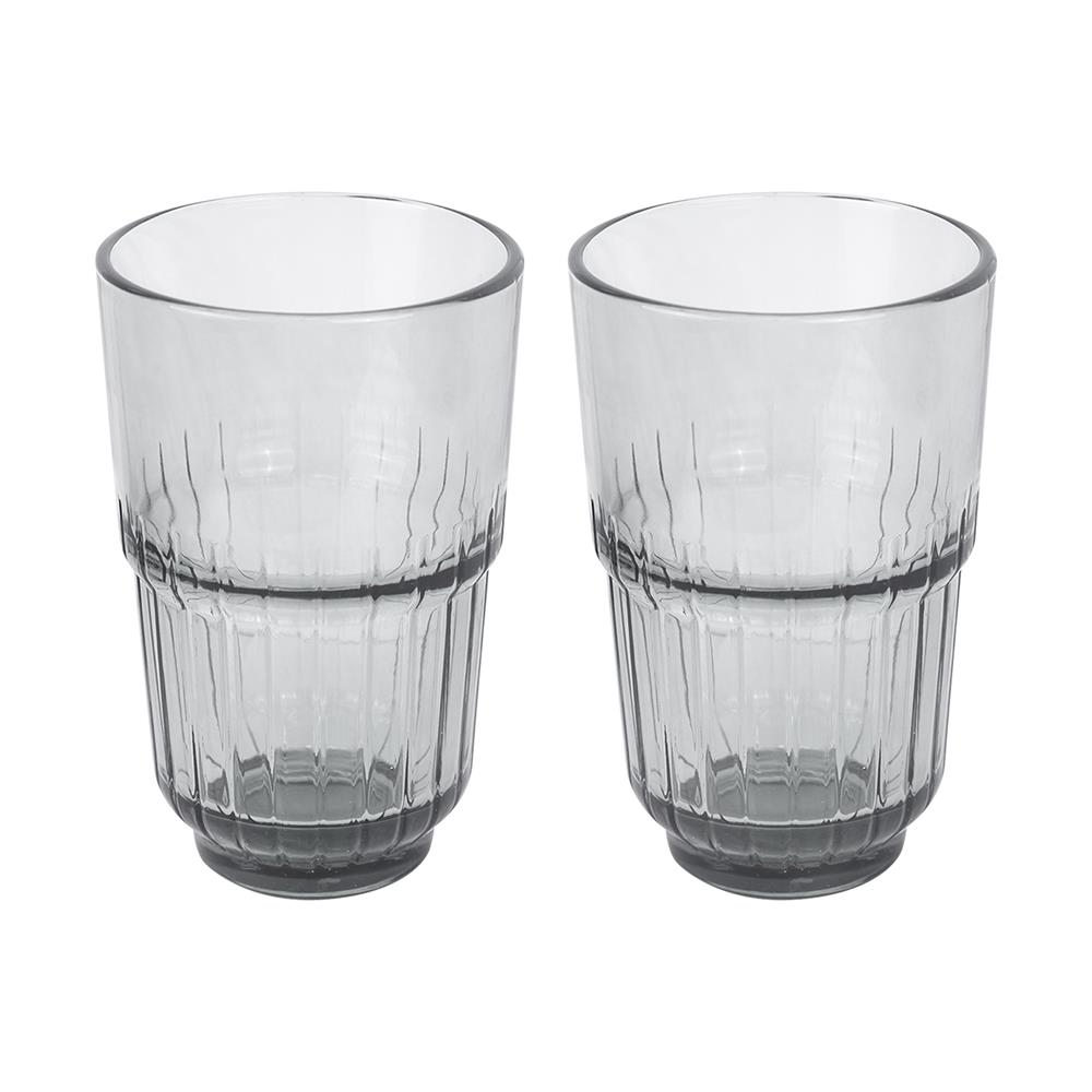 แก้วน้ำ 400ml KECH LENS GREY แพ็ก 2 ใบ_1