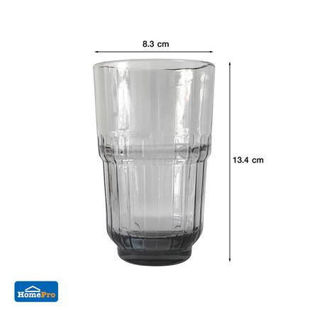 แก้วน้ำ 400ml KECH LENS GREY แพ็ก 2 ใบ_5