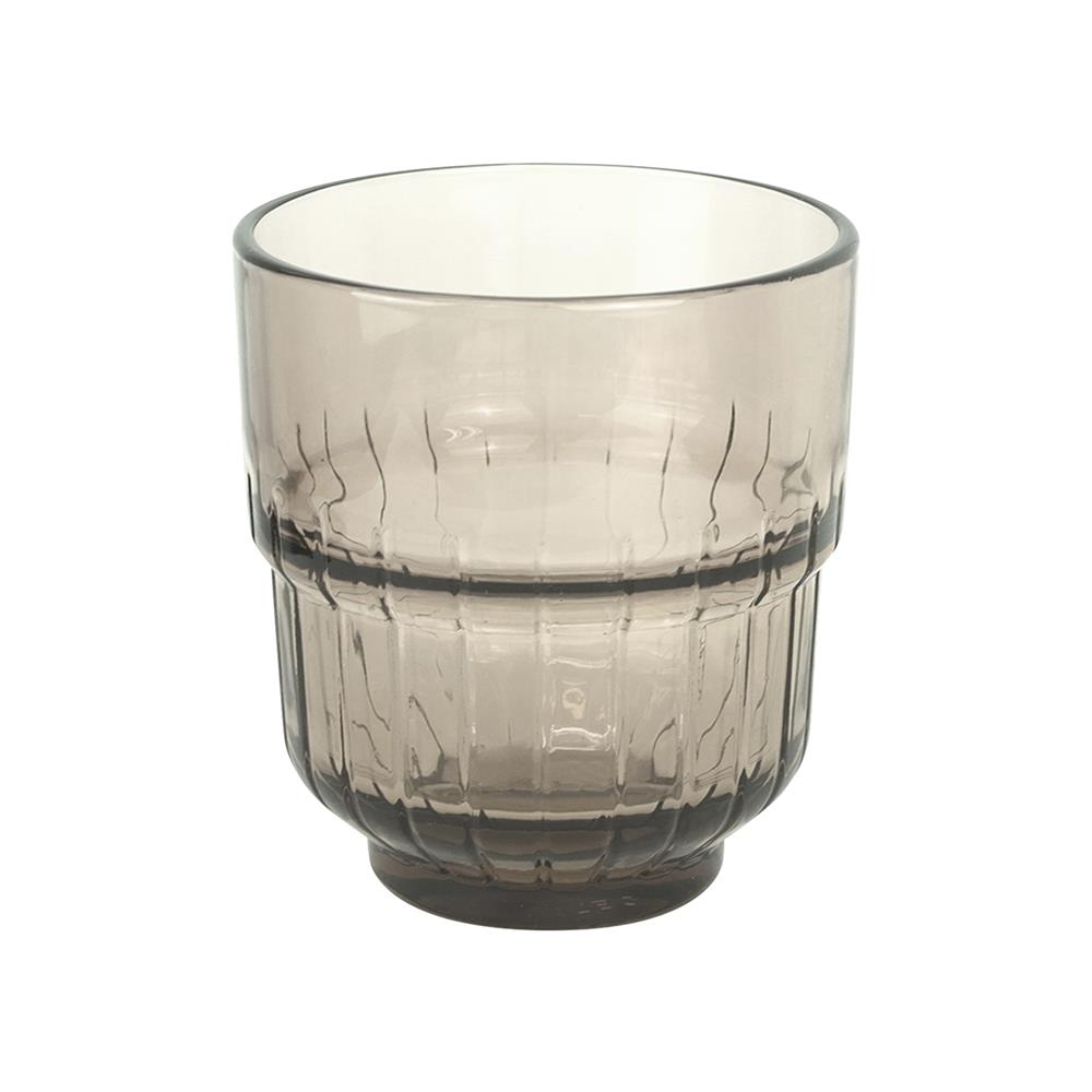 แก้วน้ำ 340ml KECH LENS BROWN แพ็ก 2 ใบ