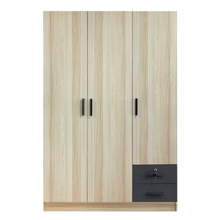 ตู้เสื้อผ้า 3 บานเปิด FURDINI THIRD สี PINE OAK_0