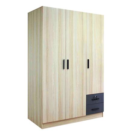 ตู้เสื้อผ้า 3 บานเปิด FURDINI THIRD สี PINE OAK_2