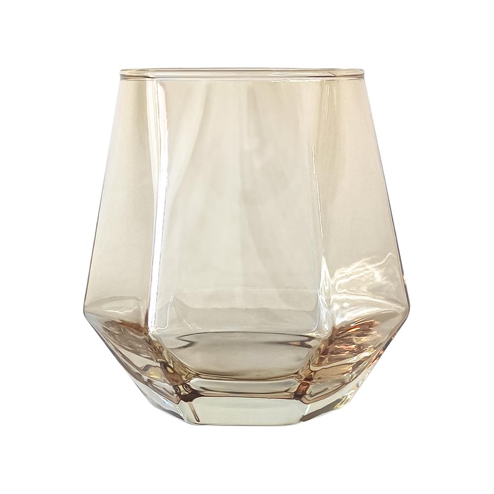 แก้วน้ำ 330ml KECH ANGLE BROWN แพ็ก 2 ใบ