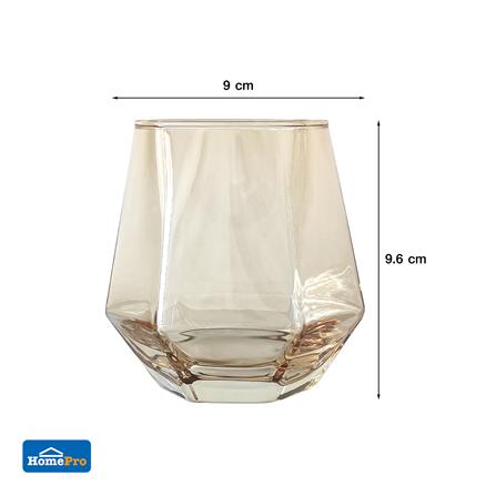 แก้วน้ำ 330ml KECH ANGLE BROWN แพ็ก 2 ใบ_5