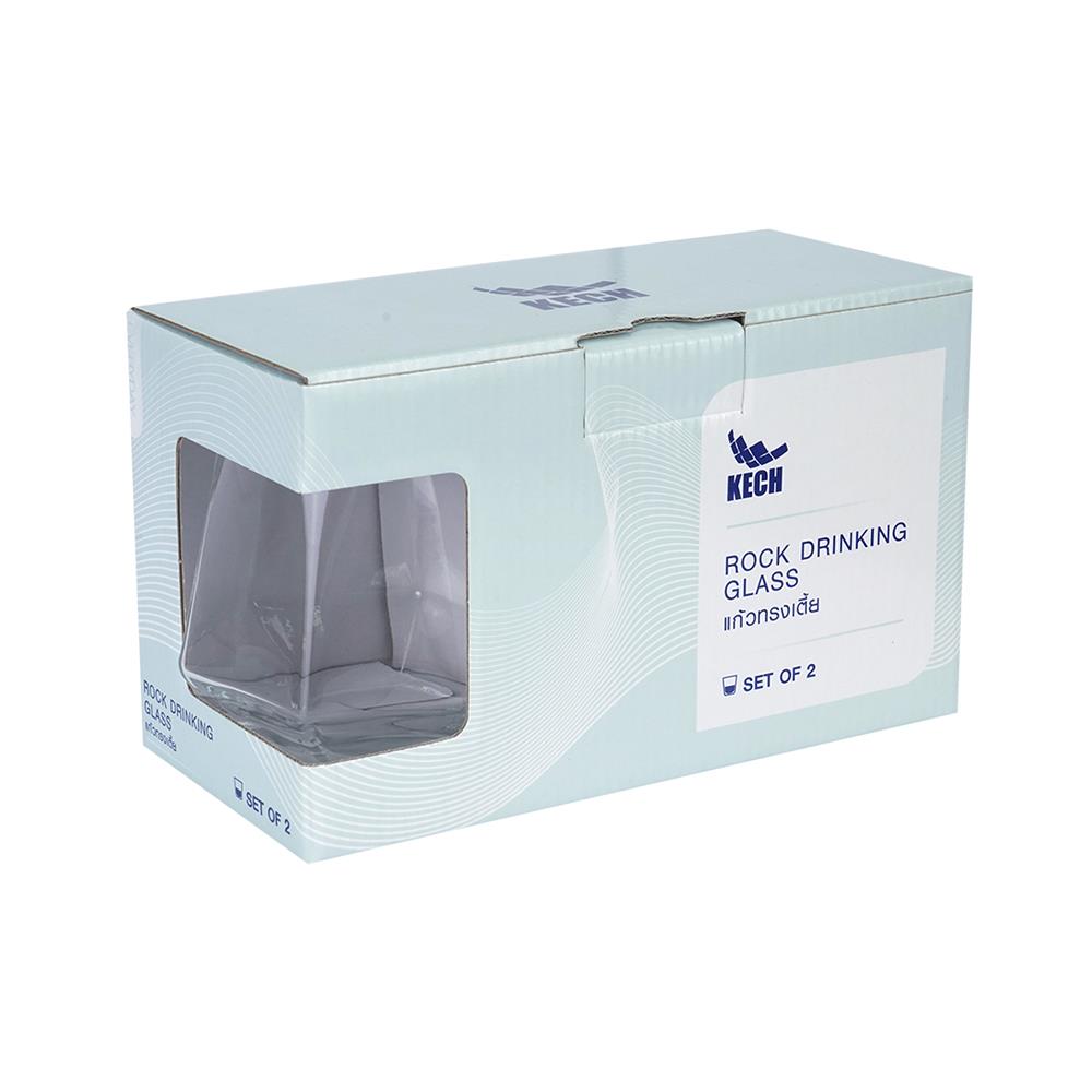 แก้วน้ำ 330ml KECH ANGLE แพ็ก 2 ใบ
