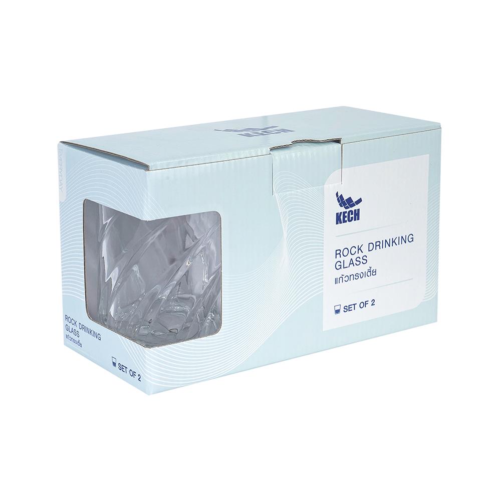 แก้วน้ำ 280ml KECH SPRING แพ็ก 2 ใบ