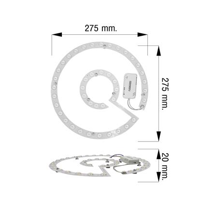 หลอด LED NAGAS MAGNET 36 วัตต์ DAYLIGHT_4