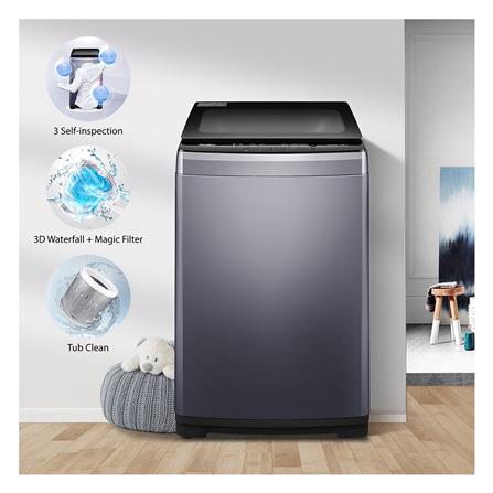 เครื่องซักผ้าฝาบน SHARP ES-W10N-GY 10 กก. สีเทา_6