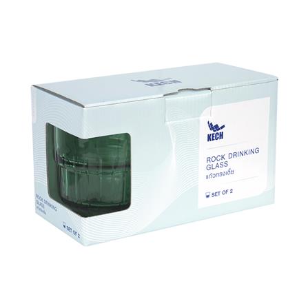 แก้วน้ำ 340ml KECH LENS GREEN แพ็ก 2 ใบ_3