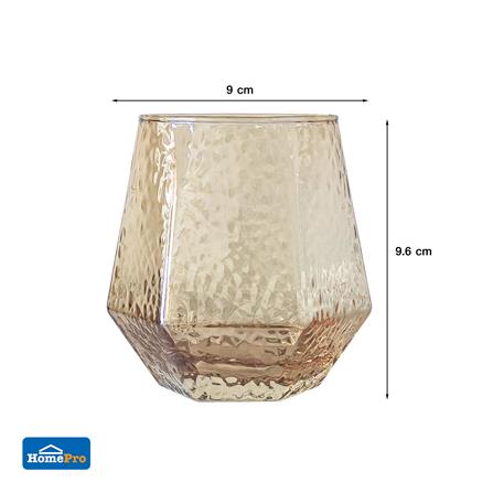 แก้วน้ำ 330ml KECH ANGLE BROWN SAND แพ็ก 2 ใบ_5