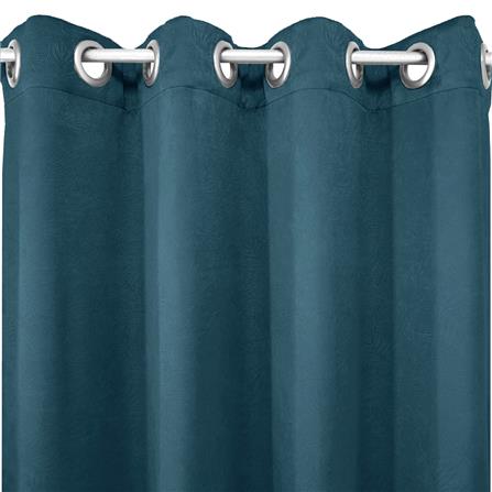 ผ้าม่าน EYELET HOME LIVING STYLE GLOSSVA UV 130X220 ซม. สีน้ำเงิน_1