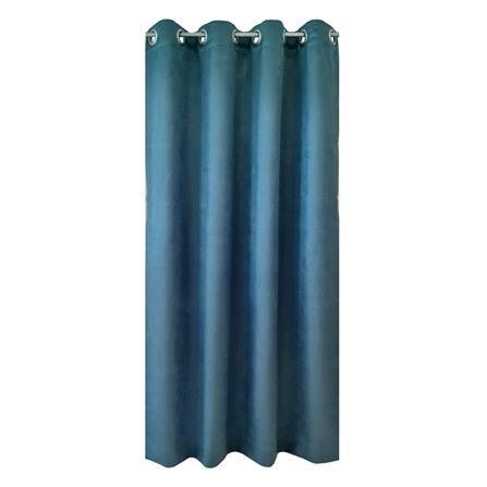 ผ้าม่าน EYELET HOME LIVING STYLE GLOSSVA UV 130X160 ซม. สีน้ำเงิน_0