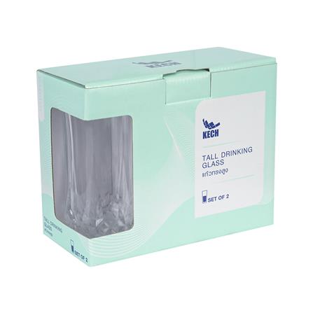 แก้วน้ำ 320ml KECH DIAMOND R แพ็ก 2 ใบ_3