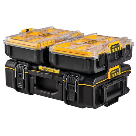 กล่องเครื่องมือพลาสติกใส่อะไหล่ DEWALT TOUGH SYSTEM 2.0 DWST83392-1_5