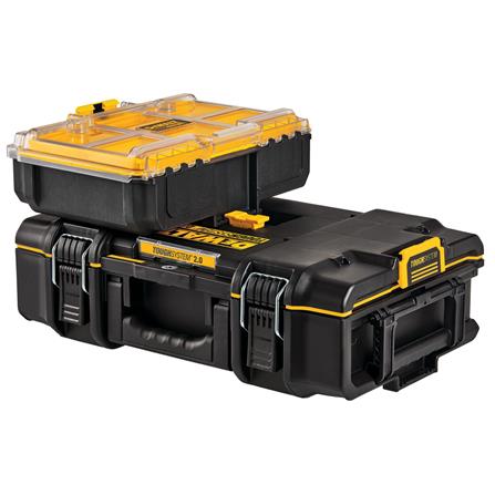 กล่องเครื่องมือพลาสติกใส่อะไหล่ DEWALT TOUGH SYSTEM 2.0 DWST83392-1_6
