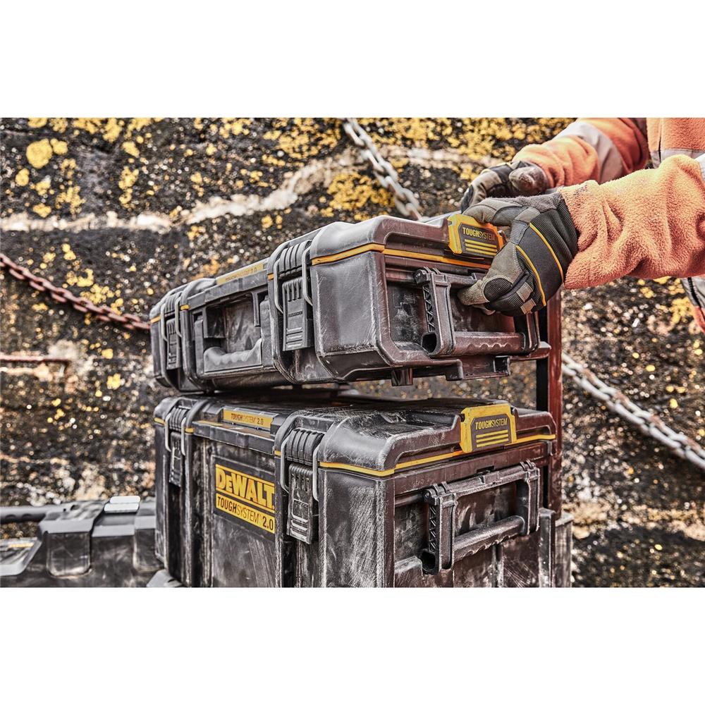 กล่องเครื่องมือพลาสติก DEWALT TOUGH SYSTEM DWST83293-1 SIZE มาตรฐาน