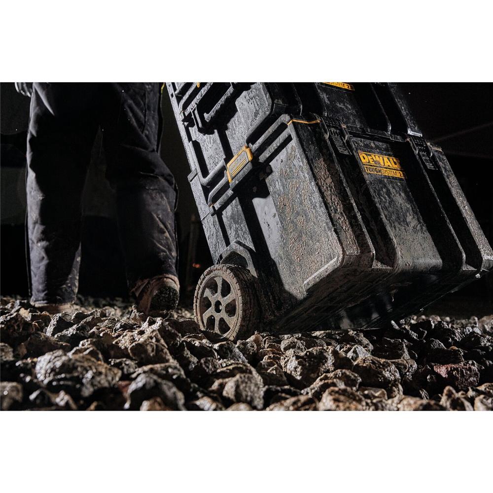 กล่องเครื่องมือพลาสติกมีล้อ DEWALT TOUGH SYSTEM DWST83295-1