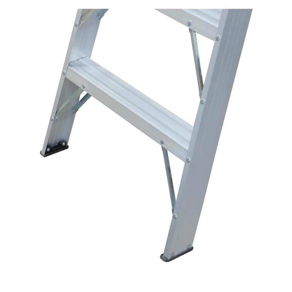 บันไดอะลูมิเนียมทรง A มีถาดวางถังสี MATALL R12208HT 8 ขั้น