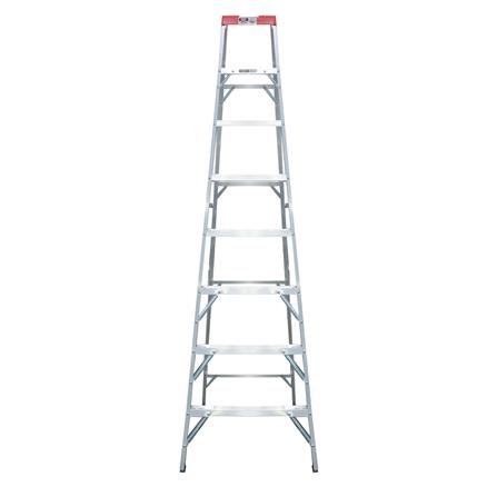 บันไดอะลูมิเนียมทรง A มีถาดวางถังสี MATALL R12208HT 8 ขั้น_2