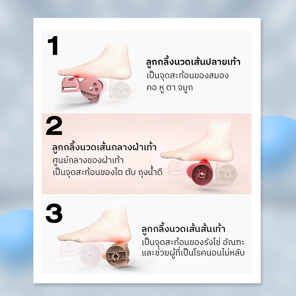 เครื่องนวดขาและเท้า TOYOKI K-18 PLUS สีเทาเข้ม