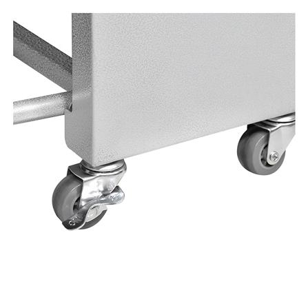 เตียงพับพร้อม TOPPER THAIBULL 2107 PU 75X190X37 ซม. สีเทา_3