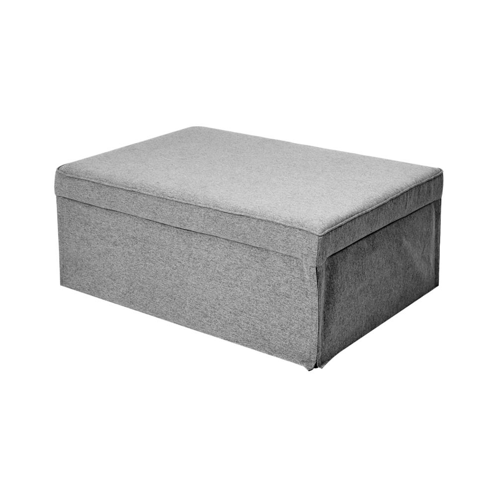 เตียงพับปรับระดับได้ HOME LIVING STYLE CLOUDY 104X199x40 ซม. สี SMOKE