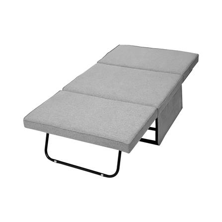 เตียงพับปรับระดับได้ HOME LIVING STYLE CLOUDY 104X199x40 ซม. สี SMOKE
