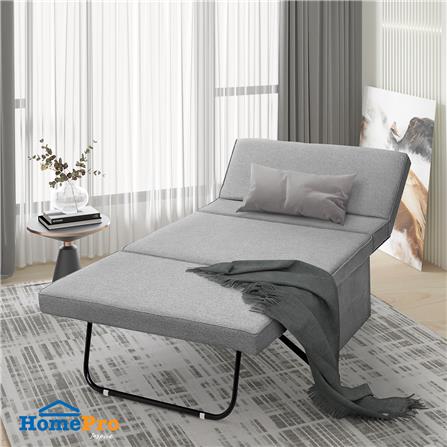 เตียงพับปรับระดับได้ HOME LIVING STYLE CLOUDY 104X199x40 ซม. สี SMOKE_14